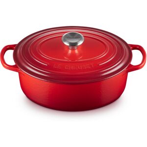Le Creuset Enameled Cast Iron Signature Oval Dutch Oven 2.75 qt. Cerise Le Creuset Enameled Cast Iron Signature Oval Dutch Oven 2.75 qt. Cerise