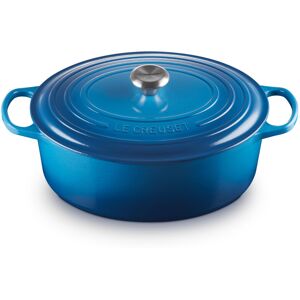 Le Creuset Enameled Cast Iron Signature Oval Dutch Oven 8 qt. Marseille Le Creuset Enameled Cast Iron Signature Oval Dutch Oven 8 qt. Marseille