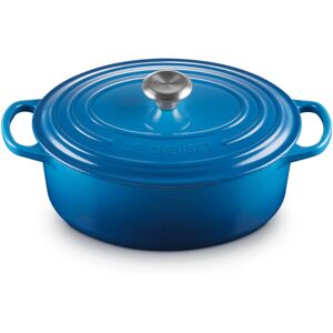 Le Creuset Enameled Cast Iron Signature Oval Dutch Oven 2.75 qt. Marseille Le Creuset Enameled Cast Iron Signature Oval Dutch Oven 2.75 qt. Marseille