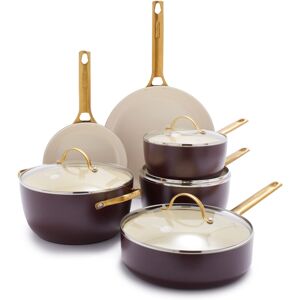 GreenPan Reserve Hard Anodized Healthy Ceramic Nonstick 10 Piece Cookware Pots a GreenPan Reserve Hard Anodized Healthy Ceramic Nonstick 10 Piece Cookware Pots a