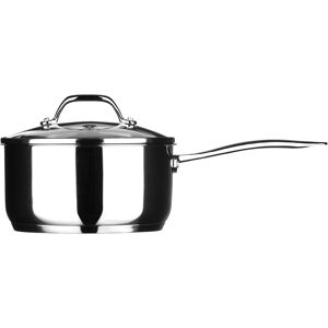 Premier Housewares Tenzo Saucepan with Glass Lid Stainless Steel, 20 cm Premier Housewares Tenzo Saucepan with Glass Lid Stainless Steel, 20 cm
