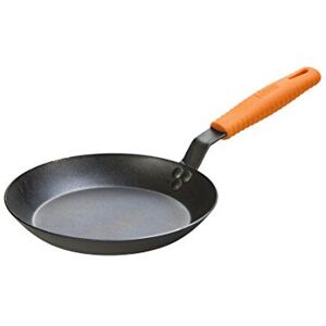 Lodge Manufacturing Company carbon steel skillet, 10-Inch, Black/Orange Lodge Manufacturing Company carbon steel skillet, 10-Inch, Black/Orange