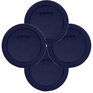 Pyrex 7200-PC Round Storage Cover for Glass Bowls Dark Blue (4-Pack) Pyrex 7200-PC Round Storage Cover for Glass Bowls Dark Blue (4-Pack)