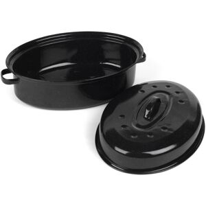 Salter BW12811EU7 Self-Basting Roaster ? 38cm Vitreous Enamel Coated Steel Roast Salter BW12811EU7 Self-Basting Roaster ? 38cm Vitreous Enamel Coated Steel Roast