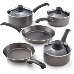 Judge Everyday Set of Pans Non-Stick, 5-Piece Set 16cm 18cm 20cm Saucepans, 20cm Judge Everyday Set of Pans Non-Stick, 5-Piece Set 16cm 18cm 20cm Saucepans, 20cm