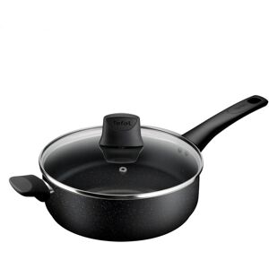 Tefal Titanium Stone Sautepan 26 cm + Lid, High-Performance Non-Stick Coating, M Tefal Titanium Stone Sautepan 26 cm + Lid, High-Performance Non-Stick Coating, M