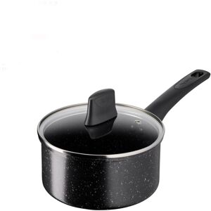 Tefal Titanium Stone Saucepan 18 cm + Lid, High-Performance Non-Stick Coating, M Tefal Titanium Stone Saucepan 18 cm + Lid, High-Performance Non-Stick Coating, M