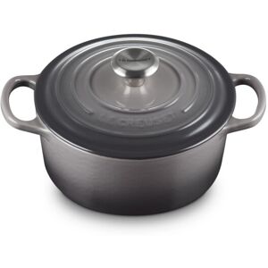Le Creuset Enameled Cast Iron Signature Round Dutch Oven 2 qt. Oyster Le Creuset Enameled Cast Iron Signature Round Dutch Oven 2 qt. Oyster
