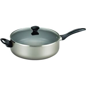 Farberware 21909 Dishwasher Safe Nonstick Jumbo Cooker/Saute Pan with Helper Han Farberware 21909 Dishwasher Safe Nonstick Jumbo Cooker/Saute Pan with Helper Han