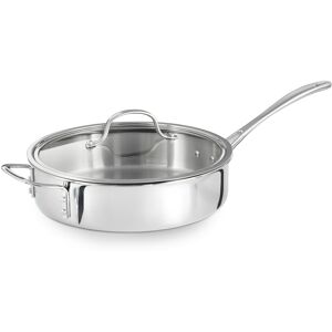 Calphalon Tri-Ply Stainless Steel 3-Quart Saute Pan with Cover Calphalon Tri-Ply Stainless Steel 3-Quart Saute Pan with Cover