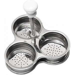 Unbranded Luxshiny Egg Poacher Insert Stainless Steel Poached Egg Cooker Eggs Poachin Unbranded Luxshiny Egg Poacher Insert Stainless Steel Poached Egg Cooker Eggs Poachin