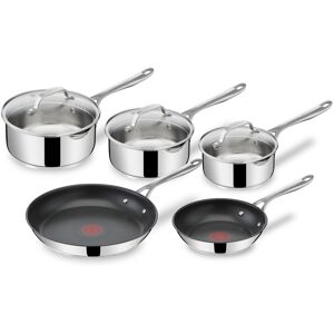 Jamie Oliver by Tefal Cook's Direct Stainless Steel 5 Piece Cookware Set ? ? E30 Jamie Oliver by Tefal Cook's Direct Stainless Steel 5 Piece Cookware Set ? ? E30
