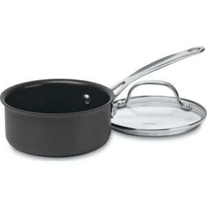 Cuisinart 1-Quart Saucepan Chef's Classic Nonstick Hard Anodized Saucepan w/Cov Cuisinart 1-Quart Saucepan Chef's Classic Nonstick Hard Anodized Saucepan w/Cov
