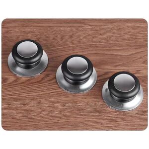 Unbranded (As show, One size) Lid Knob, 3 Pieces Pot Lid Handle, Suitable for Glass Lid Ha Unbranded (As show, One size) Lid Knob, 3 Pieces Pot Lid Handle, Suitable for Glass Lid Ha