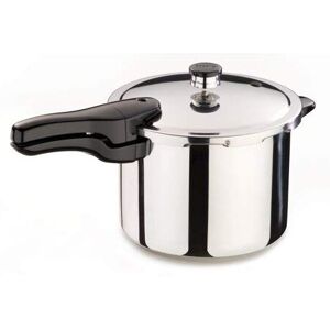 Presto 01362 6-Quart Stainless Steel Pressure Cooker Presto 6-Quart Stainless St Presto 01362 6-Quart Stainless Steel Pressure Cooker Presto 6-Quart Stainless St
