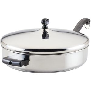 Farberware Classic Saute Pan / Frying Pan / Fry Pan with Lid and Helper Handle - Farberware Classic Saute Pan / Frying Pan / Fry Pan with Lid and Helper Handle -