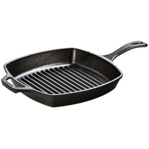 Lodge Cast Iron Grill Pan 26.67 cm / 26.67 cm Cast Iron Black 26.7 cm (10.5 i Lodge Cast Iron Grill Pan 26.67 cm / 26.67 cm Cast Iron Black 26.7 cm (10.5 i