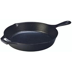 Lodge Seasoned Cast Iron Skillet - 12 Inch Ergonomic Frying Pan with Assist Hand Lodge Seasoned Cast Iron Skillet - 12 Inch Ergonomic Frying Pan with Assist Hand