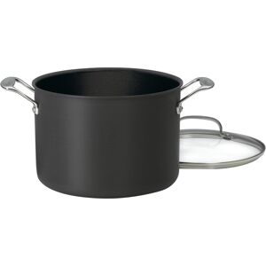 Cuisinart Chef's Classic Nonstick Hard-Anodized 8-Quart Stockpot with Lid Black Cuisinart Chef's Classic Nonstick Hard-Anodized 8-Quart Stockpot with Lid Black