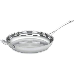 Cuisinart 422-30H Contour Stainless 12-Inch Open Skillet with Helper Handle Sil Cuisinart 422-30H Contour Stainless 12-Inch Open Skillet with Helper Handle Sil