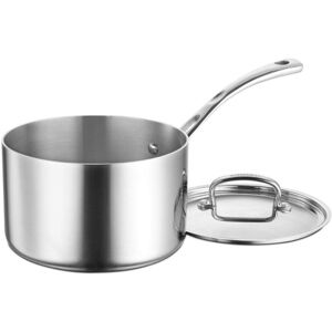 Cuisinart French Classic Tri-Ply Stainless 4-Quart Saucepot with Cover Cuisinart French Classic Tri-Ply Stainless 4-Quart Saucepot with Cover