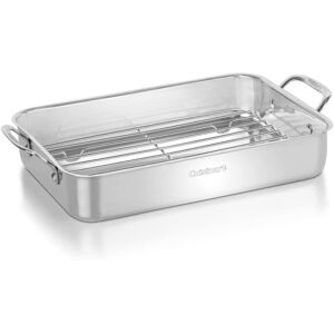 Cuisinart 7117-14RR 14-Inch Chef's-Classic Cookware-Collection Lasagna Pan w/St Cuisinart 7117-14RR 14-Inch Chef's-Classic Cookware-Collection Lasagna Pan w/St
