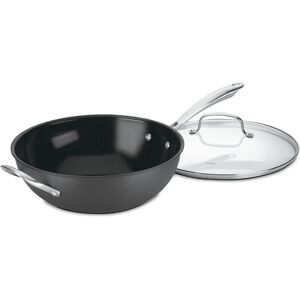 Cuisinart GG26-30H GreenGourmet Hard-Anodized Nonstick Stir-Fry Wok with Glass C Cuisinart GG26-30H GreenGourmet Hard-Anodized Nonstick Stir-Fry Wok with Glass C