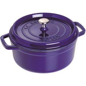 STAUB 40510-283-0 Cocotte Round 24cm Dark Blue STAUB 40510-283-0 Cocotte Round 24cm Dark Blue