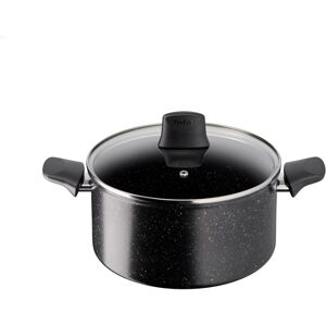 Tefal Titanium Stone Stewpot 24 cm + Lid, High-Performance Non-Stick Coating, Me Tefal Titanium Stone Stewpot 24 cm + Lid, High-Performance Non-Stick Coating, Me