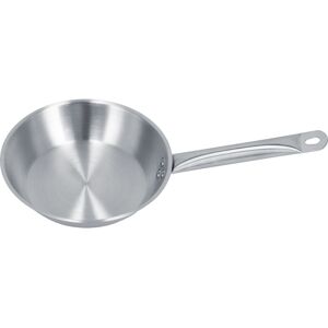 Unbranded Stainless Steel Frying Pan 9.4x2.0in Single Handle Silver Cookware Unbranded Stainless Steel Frying Pan 9.4x2.0in Single Handle Silver Cookware