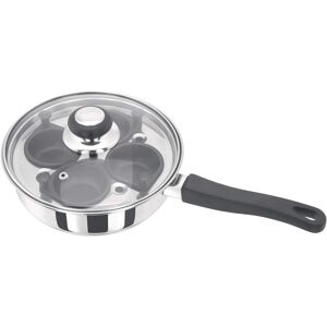 Judge Essentials Four-Cup Egg Poacher and Stainless Steel Frying Pan, 20cm, Vent Judge Essentials Four-Cup Egg Poacher and Stainless Steel Frying Pan, 20cm, Vent