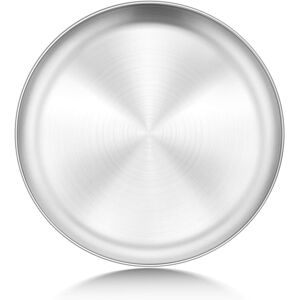Unbranded Stainless Steel Pizza Pan, 10.2 Inch & 11.8 Inch Baking Sheets, Healthy Baking & Unbranded Stainless Steel Pizza Pan, 10.2 Inch & 11.8 Inch Baking Sheets, Healthy Baking &