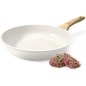 GiPP Nonstick Skillet Frying Pan,20/24/28cm White Granite Non Stick Pa GiPP Nonstick Skillet Frying Pan,20/24/28cm White Granite Non Stick Pa