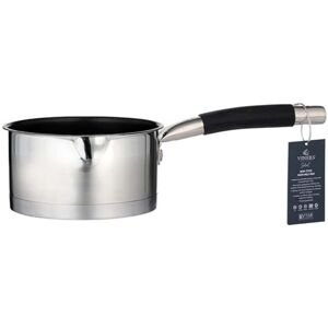Viners Milk Pan Stainless Steel Non Stick Coated Saucepan Tea Coffee Pot All Hobs 14cm Viners Milk Pan Stainless Steel Non Stick Coated Saucepan Tea Coffee Pot All Hobs 14cm