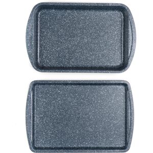 Russell Hobbs 2pc Nightfall Tray Set - Non-Stick Stone Oven Baking & Roasting Tr Russell Hobbs 2pc Nightfall Tray Set - Non-Stick Stone Oven Baking & Roasting Tr