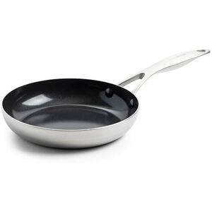 GreenPan Geneva 3-Ply Stainless Steel Non-Stick 20cm Frypan GreenPan Geneva 3-Ply Stainless Steel Non-Stick 20cm Frypan