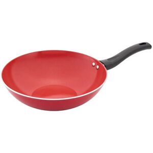Judge Ceraglide Non-Stick 28cm Red Wok Judge Ceraglide Non-Stick 28cm Red Wok