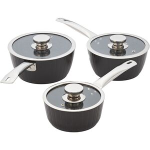 Judge Evertough Non-Stick 3 Piece Saucepan Set Judge Evertough Non-Stick 3 Piece Saucepan Set