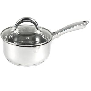Russell Hobbs Optimum Collection Stainless Steel Saucepan, Silver Russell Hobbs Optimum Collection Stainless Steel Saucepan, Silver