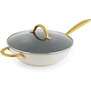 Salter Aerotech Pro 28 cm Wok ? 30 x Tougher Non-Stick Coating*, Oven Safe Stir- Salter Aerotech Pro 28 cm Wok ? 30 x Tougher Non-Stick Coating*, Oven Safe Stir-