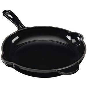 (Black) Cooks Professional 26cm Cast Iron Frying Pan (Black) Cooks Professional 26cm Cast Iron Frying Pan