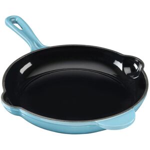 (Teal) Cooks Professional 26cm Cast Iron Frying Pan (Teal) Cooks Professional 26cm Cast Iron Frying Pan