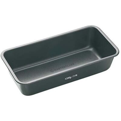 MasterClass - Carbon Steel Loaf Tin - Grey - 28 x 13 cm - Loaf Tin MasterClass - Carbon Steel Loaf Tin - Grey - 28 x 13 cm - Loaf Tin