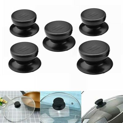 Brand: Ranpoo (2Pcs) Kitchen Cooking Pot Pan Lids Replacement Knob Lifting Handle Saucepan Lid Brand: Ranpoo (2Pcs) Kitchen Cooking Pot Pan Lids Replacement Knob Lifting Handle Saucepan Lid