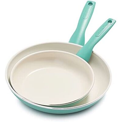 GreenPan - Rio - 20cm & 26cm Frying Pan Set - PFAS Free GreenPan - Rio - 20cm & 26cm Frying Pan Set - PFAS Free