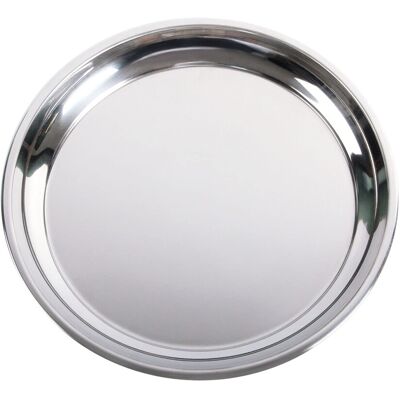 Vankey 14 In Stainless Steel Roasting Pan, Stainless Steel Heavy Duty Kitchenware Round Vankey 14 In Stainless Steel Roasting Pan, Stainless Steel Heavy Duty Kitchenware Round