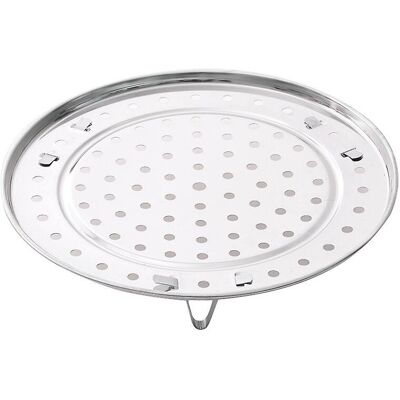 Unbranded (2) Steamer Rack, Stainless Steel Steam Holder, Round Steamer Insert, Pressure C Unbranded (2) Steamer Rack, Stainless Steel Steam Holder, Round Steamer Insert, Pressure C
