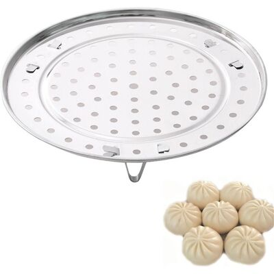 Unbranded (1) Steamer Rack, Stainless Steel Steam Holder, Round Steamer Insert, Pressure C Unbranded (1) Steamer Rack, Stainless Steel Steam Holder, Round Steamer Insert, Pressure C