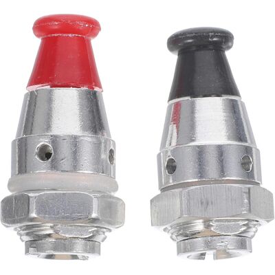 Kricely (As show, One size) 2pcs Pressure Cooker Jigger Valves Pressure Limiting Valve S Kricely (As show, One size) 2pcs Pressure Cooker Jigger Valves Pressure Limiting Valve S