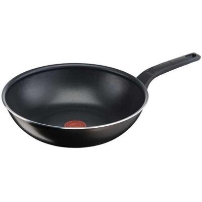 Tefal Easy Cook & Clean B5541902 Wok Pan 28 cm Non-Stick Suitable for All Heat S Tefal Easy Cook & Clean B5541902 Wok Pan 28 cm Non-Stick Suitable for All Heat S